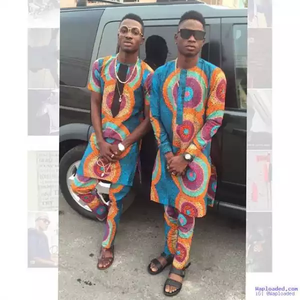 Photo: Lil Kesh & His Brother Step Out In Matching Outfit